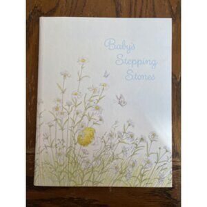 Vintage Babys Stepping Stones Memory Book By C.R. Gibson 1979 Illustrated By Bon